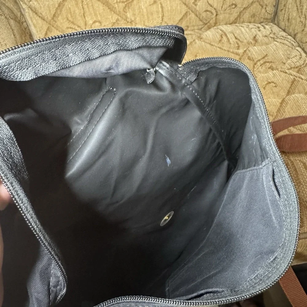 LONGCHAMP Navy Blue Le Pliage Sac A Dos Modele‎ Depose Backpack